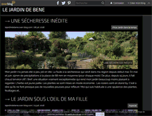 Tablet Screenshot of lejardindebene.com